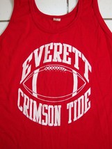 Vintage Everett Washington Crimson Tide Football Tank Top Sleeveless T Shirt M - £11.99 GBP