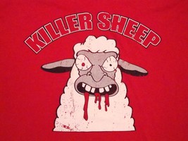 Killer Sheep Vampire Blood Thirsty Random Funny T Shirt XL - £10.27 GBP