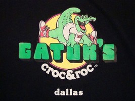 Vintage Gator&#39;s Croc &amp; Froc Dallas Texas T Shirt XL - £15.81 GBP