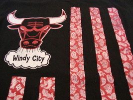 NBA Chicago Bulls National Basketball Sports League Fan Windy City T Shirt M - £12.21 GBP
