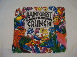 Vintage 90&#39;s Rainforest Cashew and Brazil Nuts Trees Hold The Sky T Shirt L - $16.82