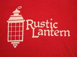 Vintage Rustic Lantern Rusty Retro Soft 50/50 T Shirt S - $21.02