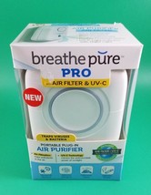 Breathe Pure Pro Portable Plug-In Air Purifier w/ HEPA and UV-C As Seen On TV - $15.83