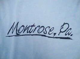 Vintage Montrose Pennsylvania Tourist Soft T Shirt S - $20.74