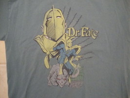 Dr. Fate DC Comics Justice League Retro Comic Book Artwork Blue T Shirt L - $19.79