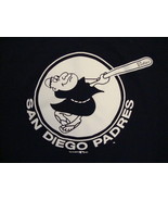 MLB San Diego Padres Major League Baseball Fan Gear Sport Blue T Shirt S - £11.02 GBP