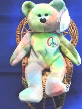 Ty Beanie Baby Peace NO# Tush, MWMT Errors on Hang Tag Nice Mix #PB376 - £18.60 GBP