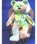 Ty Beanie Baby Peace NO# Tush, MWMT Errors on Hang Tag Nice Mix #PB376 - $21.83 CAD