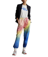 Ralph Lauren Joggers  Hip Logo Rainbow Tie Die Size M 100% Cotton French... - £42.64 GBP
