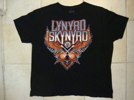 Lynyrd Skynyrd Southern Blues Hard Rock Band Fan Black T Shirt XL - £11.45 GBP