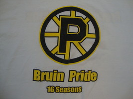 NHL Providence Bruins Pride National Hockey League Fan 16 Seasons T Shirt XL - £11.06 GBP