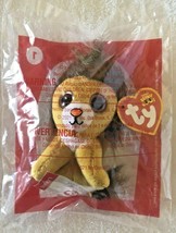 TY TEENIE BEANIE BABIES BOO&#39;S LOUIE THE LION 2021 MCDONALD&#39;S HAPPY TOY A... - £4.54 GBP