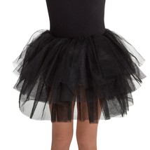 Way To Celebrate Halloween Girls Deluxe Mesh Tutu, Black One Size Fits Most - £12.39 GBP