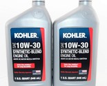2 PCs Synthetic Blend Motor Oil 1 Quart Bottles for Kolar engine NEW - $37.61