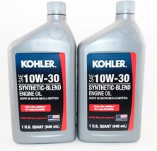 2 PCs Synthetic Blend Motor Oil 1 Quart Bottles for Kolar engine NEW - £29.38 GBP