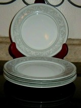 4pc Imperial China W Dalton WHITNEY 5671 6-5/8&quot; Bread &amp; Butter Plate Set... - £27.96 GBP