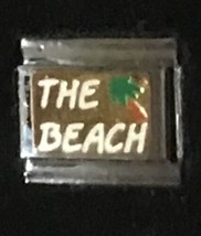 The Beach Wholesale Italian Charm Enamel Link 9MM K18 Palm Tree - £11.74 GBP