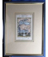 EUROPE 1683 ALAIN MANESSON MALLET ANTIQUE MAP IN COLORS 17TH CENTURY - $135.15 CAD