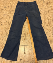 Vtg  Big Yank Western Boot Flared USA Union Made Jeans Mens 27 X 28 - $88.11