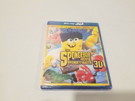 The SpongeBob Squarepants Movie: Sponge out of Water 3D (Blu-ray/DVD, 2015)  New - £11.52 GBP