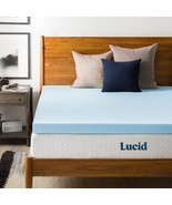 The Lucid 3-Inch Twin Memory Foam Mattress Topper Is Certified By Certip... - $90.94