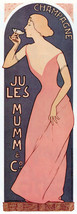Champagne Ad POSTER.Home wall print.Jules Mumm  Co.Room Decor.1849 - £14.21 GBP+