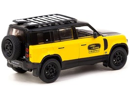 Land Rover Defender 110 &quot;Trophy Edition&quot; Yellow with Black Hood and Top and Roo - £19.79 GBP