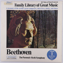 Funk &amp; Wagnalls Beethoven&#39;s &quot;The Pastoral Sixth Symphony&quot; 1976 Stereo LP FW-301 - $12.43