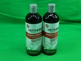 LOT of 2 Veterinarian&#39;s Best Allergy Itch Relief Shampoo for Dogs 16 oz - $517.00 MXN