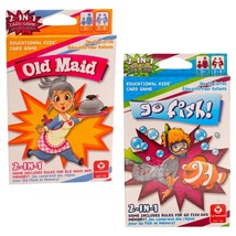 Children Classic Card Games (2 Decks, Old Maid, Go Fish, - £23.59 GBP