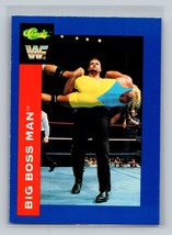 Big Boss Man #109 1991 Classic WWF Superstars WWE - £1.57 GBP