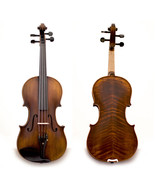Professional Hand-made 4/4 Full Size Satin Acoustic Violin Antique SKYSH100 - £215.18 GBP