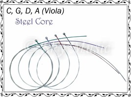 New Paititi Viola String Set 12 Inch Viola High Quality Steel Core Ball End - £6.56 GBP