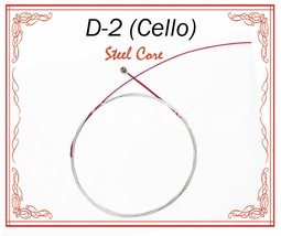 New Paititi D Ball End Cello String 4/4 Size Cello Premium Quality Steel Core - £5.60 GBP