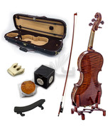 High Quality SKYVN623 Full Size Hand Carved Artist Violin Antique Style ... - £510.07 GBP