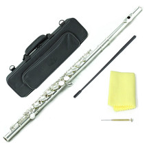 SKY Brand New C Foot  Silver Plated Flute w Case - £103.01 GBP