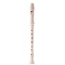 NEW 8 Holes Teacher Approved Ivory White Soprano Recorder Flute - Baroque - £6.28 GBP