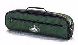 C Flute Case COVER w Side Pocket, Handle, Shoulder Strap. Army Green - £13.58 GBP