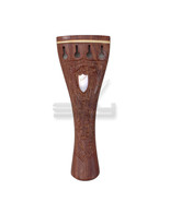 Rosewood Violin Fiddle Tailpiece 4/4 Full Size Violin Parts New High Qua... - £14.34 GBP