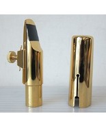 New 14K Gold Plated Soprano #6 Saxophone Mouthpiece - £49.56 GBP
