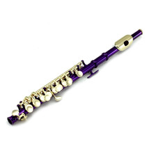 Band Approved SKY Purple Piccolo Flute w Gold Keys LIMITED - £102.70 GBP