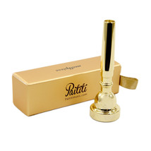 New Paititi Trumpet Mouthpiece for Bach Standard 3C Size Gold Plated Hi ... - $22.99