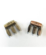 NEW 2x Violin Viola Genuine Aluminum Metal High Quality 3-prong Mute Pra... - €12,92 EUR