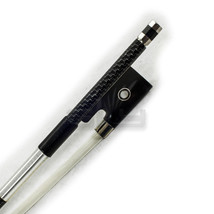 Carbon Fiber 4/4 Full Size Violin Bow w/ Gold Inlay Ebony Frog Parisian Eye - £63.38 GBP