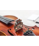 Lightweight Silver Metal Acoustic Violin Viola Mute High Quality Low Pri... - $9.46 CAD