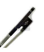 New High Quality 4/4 Violin Bow Red Silver Inlay Cupronickel Parts Fleur... - $89.99