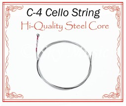 New Paititi C Ball End Cello String 4/4 Full Size Cello German Made Steel Core - £6.40 GBP