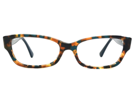 Coach Eyeglasses Frames HC6078 5337 Teal Confetti Tortoise Rectangle 52-16-135 - $54.33