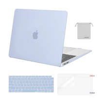 MOSISO Compatible with MacBook Air 13 inch Case 2022, 2021-2018 Release ... - £29.70 GBP