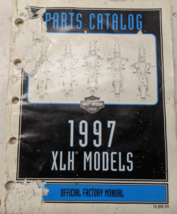 1997 Harley Davidson XLH Models Parts Catalog Manual 99451-97 OEM WORN - $110.88 MXN